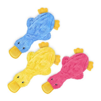 Dog toy pet cat chewable fun and relaxation sound device interactive plush yellow duck PT6901